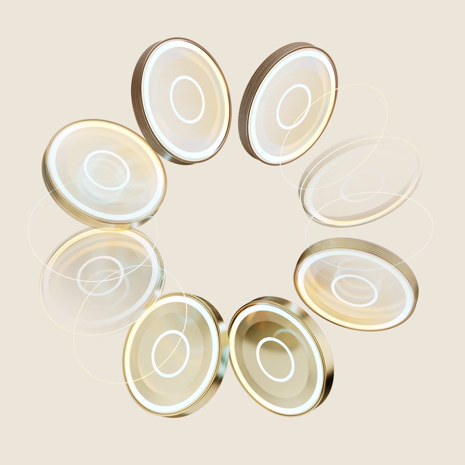 The J.P. Morgan Payments coin motif